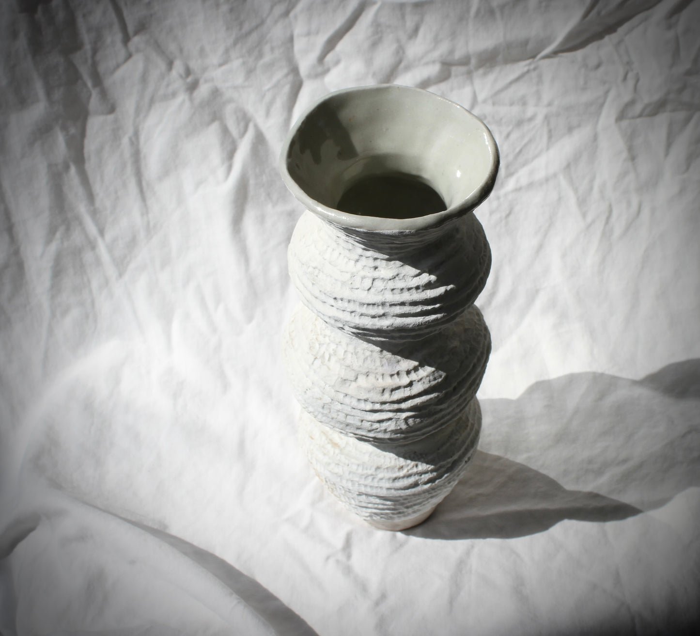 Textured Lines I Vase