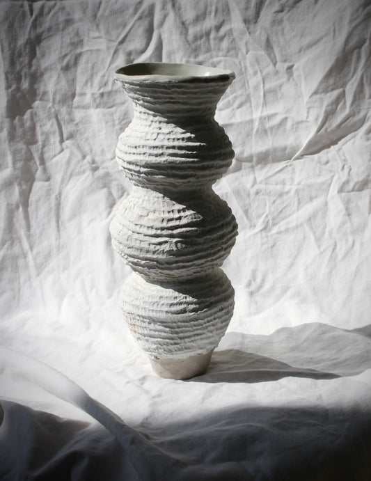 Textured Lines I Vase