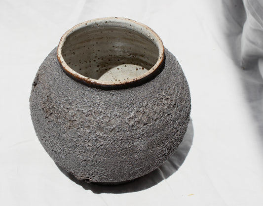 Cratered Moon Jar