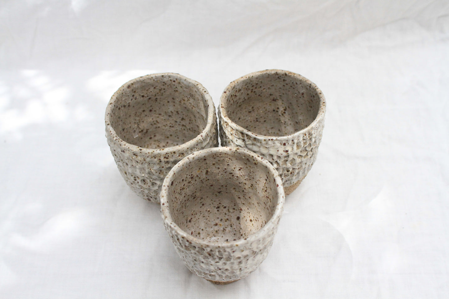 Textured Lines Tumblers with Slip